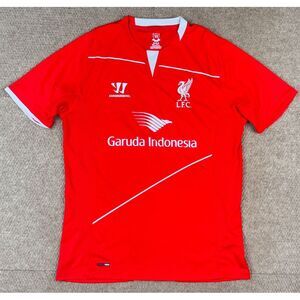 Warrior Liverpool L.F.C. Garuda Indonesia Socder Jersey Size‎ Medium